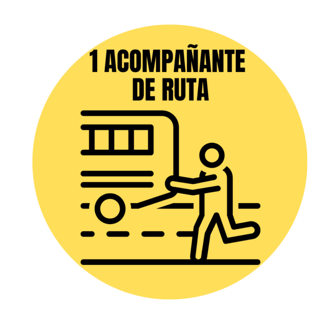 1 ACOMPAÑANTE DE RUTA