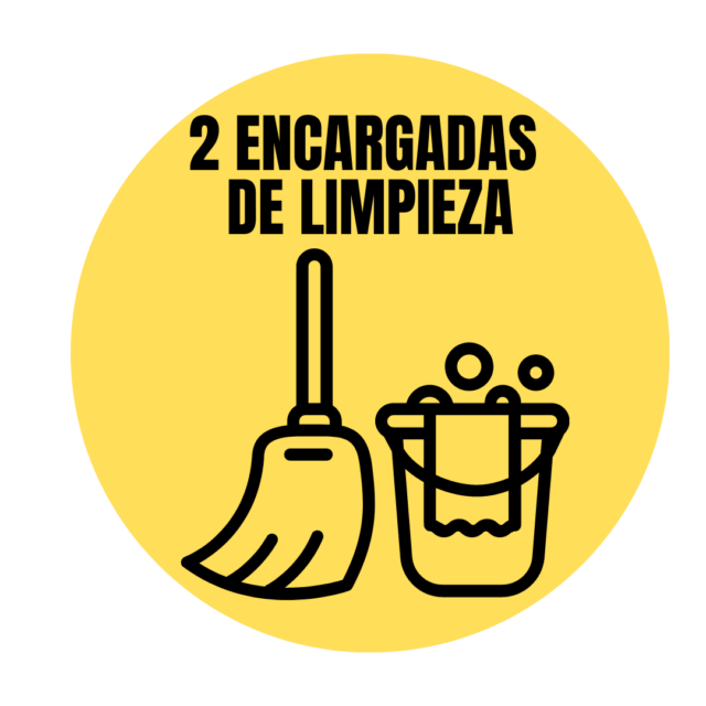 2 ENCARGADAS LIMPIEZA